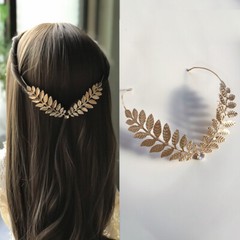 Chic Leaf Hair Band Stylish Everyday Wear Headband Comfortable Trendy Accessory