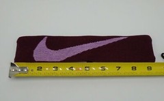Nike Logo Knit Elastic Headband Dark Beetroot/Beyond Pink Unisex Adult