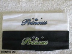 CLOSEOUT 3+3+3+2 NEW SOLID COLOR STRETCH HEADBAND / COLOR PRINCESS PRINT 2 1/2″