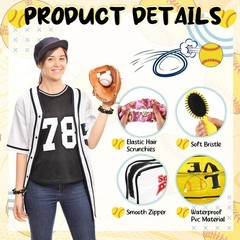 SilTriangle 48 Pcs Softball Gifts for Team Bulk Softball Party Favors Include