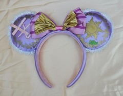 Rapunzel Tangled Pascal Mickey Mouse Ears Minnie Headband 2025