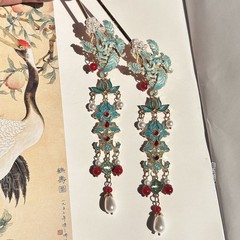 Vintage Hairpin Hanfu Tassel Qipao Chinese Style Hair Accessory