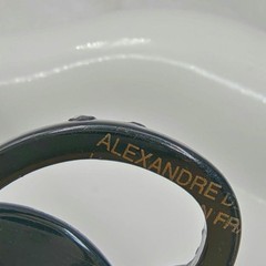 Alexandre De Paris Camellia Barrette with Jewel