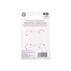 MacKenzie Childs x Goody Target 🎀 Pink Rosy Check Mini Hair Claw Clips Set New