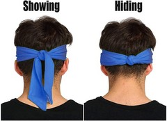 Sports Headbands Head Tie Stretch Yoga Gym Running Hair Wraps Athletic Sweatband