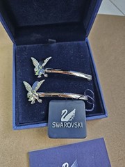 Swarovski Disney Tinker Bell Crystal Hair Clips / Barretts