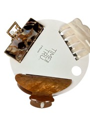 Time and Tru Women’s Metal and Plastic Hair Claw Clip Set, 3-Piece NEW;LOVE GIFT
