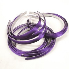 Perial Co 12 PCS Satin Headband 10 Colors! For DIY Accessories Arts Crafts1.5cm