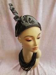 New hand made women’s Wool 50s Cocktail Crescent Hat HB by Alexander & Hallatt