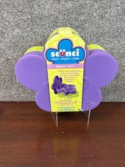 Scunci~Stack ‘ems~Purple/Green~Store and organize hair accessories