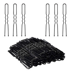 U Shaped 2.4 Inch Hair Pins for Women’S Ballet Buns with Storage Box
