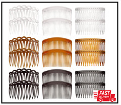 18 Pcs French Side Hair Combs Hair Twist Decorative Comb with Teeth for Women