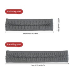 Sports Headband for Men Women Moisture Wicking Sweat Band Elastic Wide Hair Band