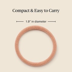 Kitsch Nylon Hair Ties No Damage – Stretchable Hair Bands for Strong All-Day Hol