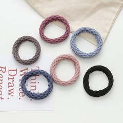 20PCS Women Girls Simple Basic Elastic Hair Bands Ties Scrunchie Holder Rubber