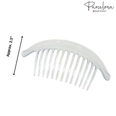 Parcelona France Arch Extra Large Shell 13 Teeth Interlocking Side Hair